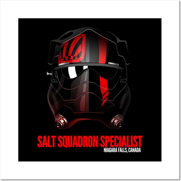 Salt Squadron Specialist Wall Art by DavidWhaleDesigns